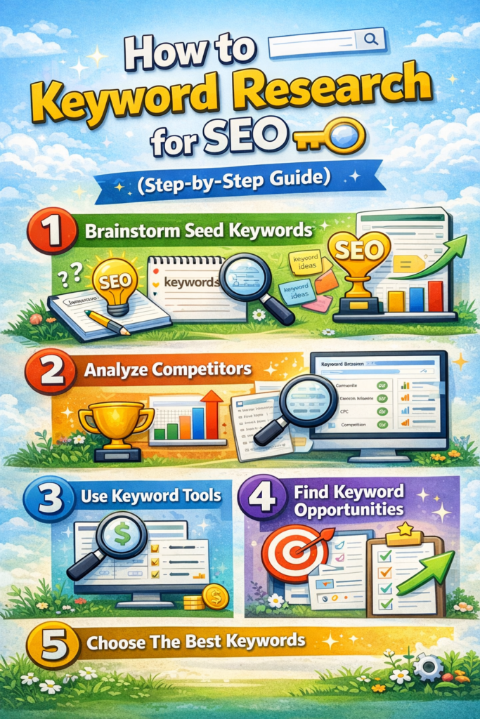 How to Do Keyword Research for SEO (Step-by-Step Guide)