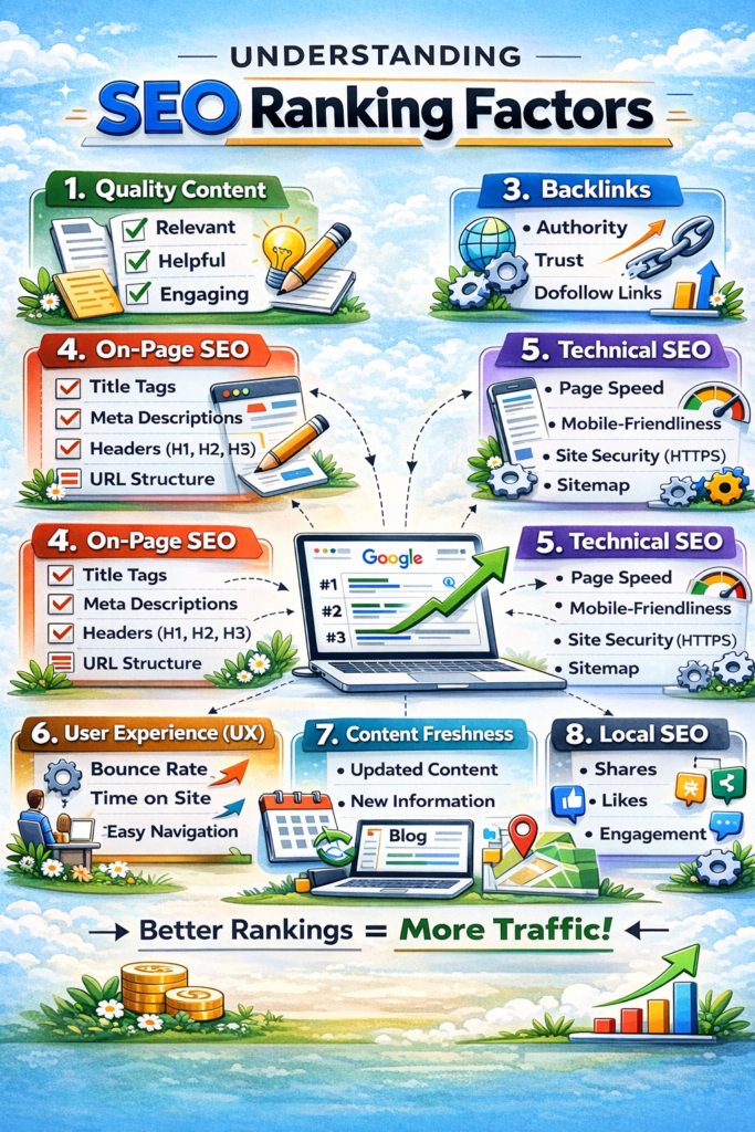Understanding SEO Ranking Factors
