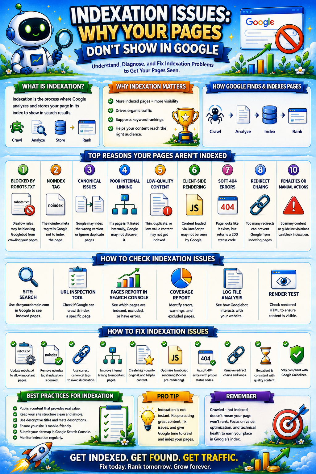 Indexation Issues: Why Your Pages Don’t Show in Google
