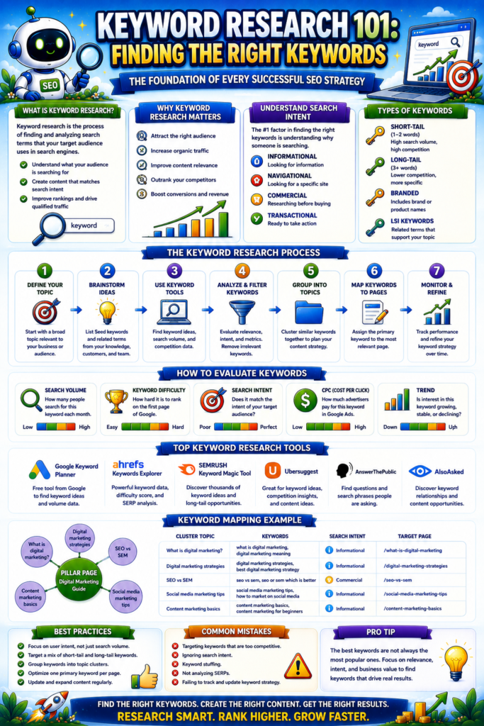 Keyword Research 101: Finding the Right Keywords