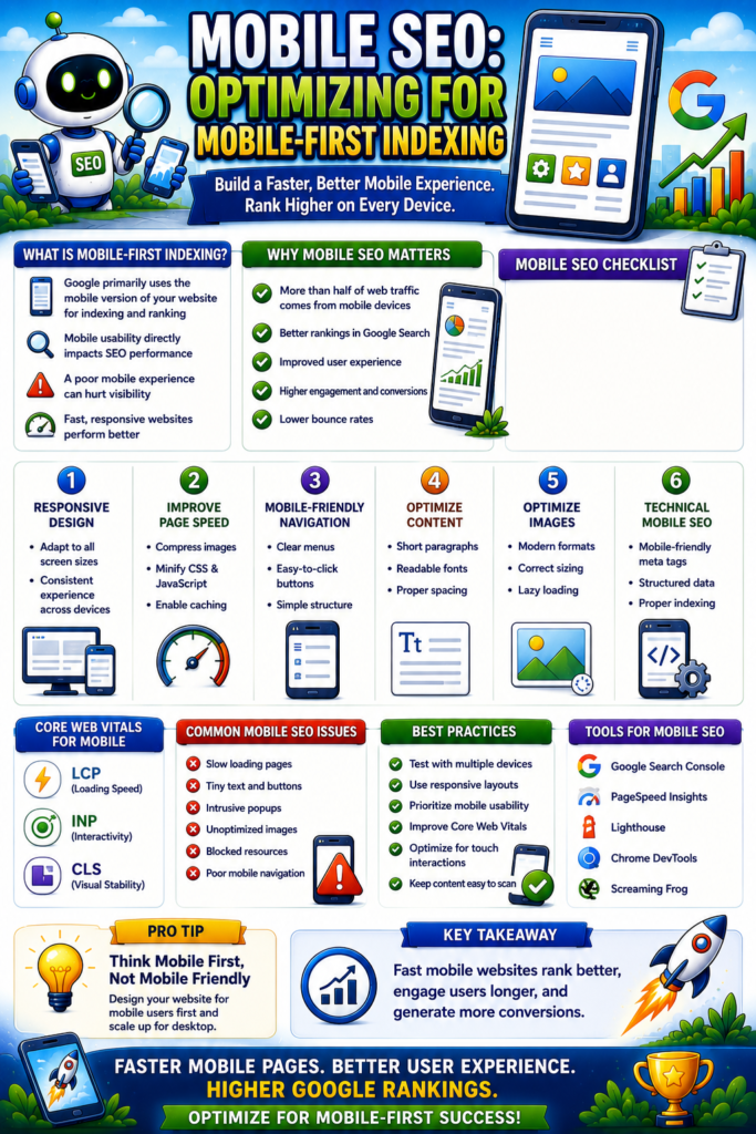 Mobile SEO: Optimizing for Mobile-First Indexing
