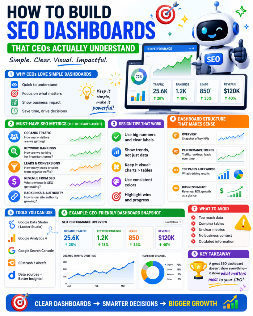 How to Build SEO Dashboards That CEOs Actually Understand