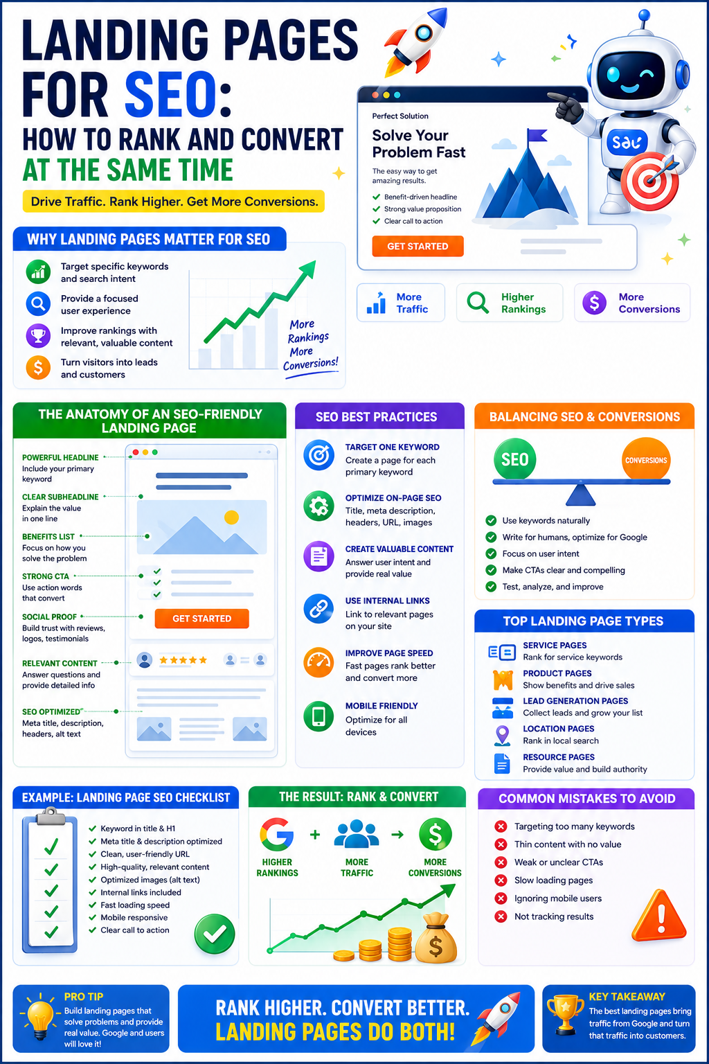 Landing Pages for SEO: How to Rank and Convert at the Same Time