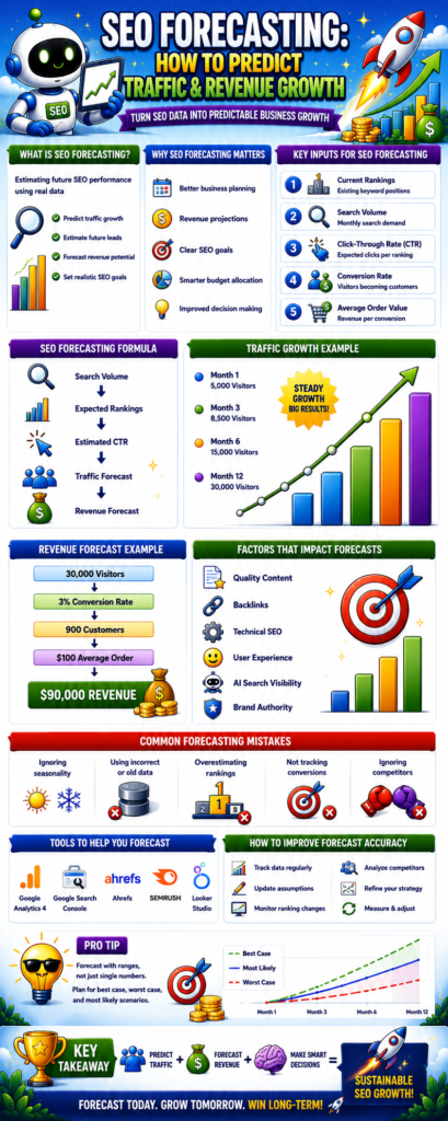 SEO Forecasting: How to Predict Traffic & Revenue Growth