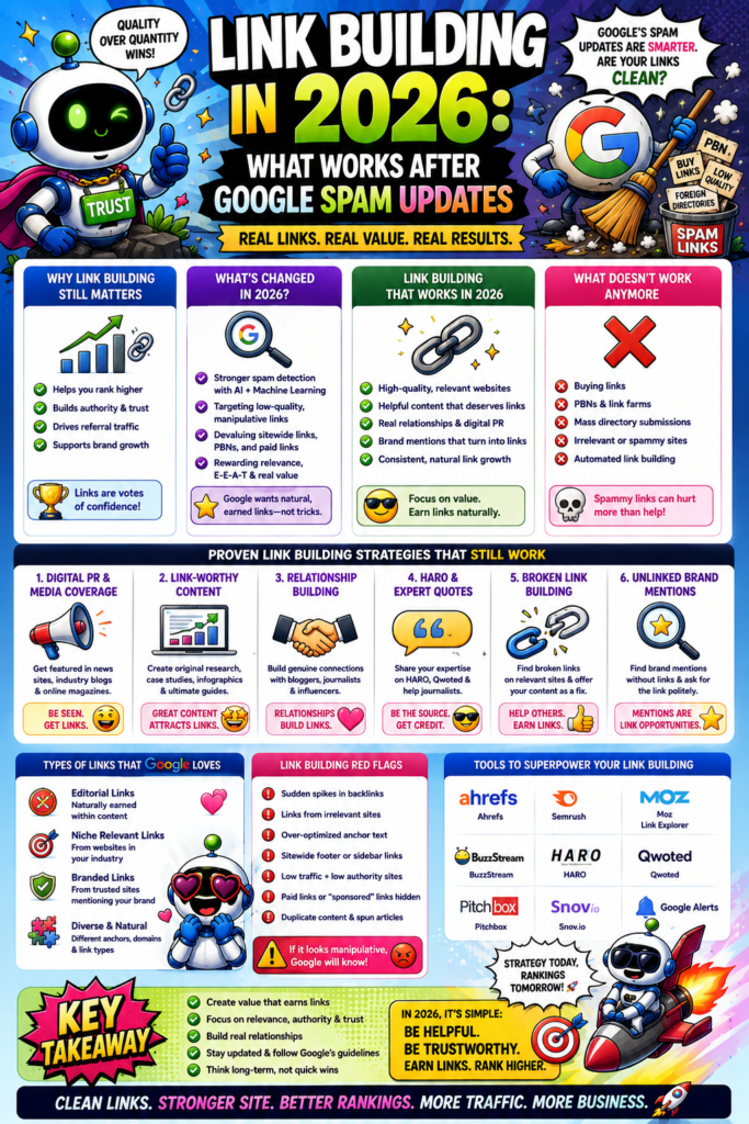 Link Building in 2026: What Works After Google Spam Updates